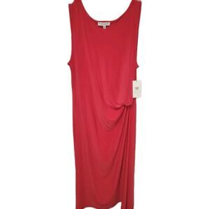 NWT CHAUS NY Dress XL Salsa Red